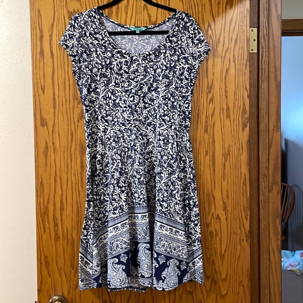 Navy dress